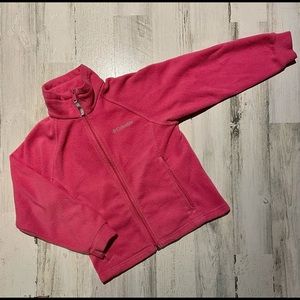 Girls Columbia Fleece Jacket - Size 7/8